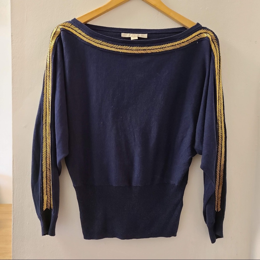 ⚡️Gold Embellished Sweater